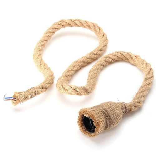 pendant light vintage double or single rope Smuxi