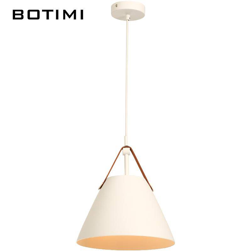 Suspension design LED en métal et tissu Botimi - vue 12 sur 13