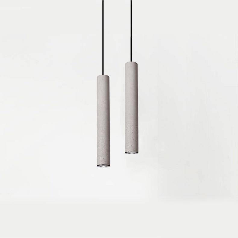 Suspension design tube en ciment Nordic - vue 4 sur 7