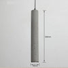 Suspension design tube en ciment Nordic