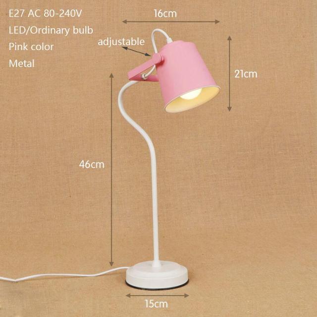 Lampe industrielle LED abat-jour cylindrique et réglable Mirtle