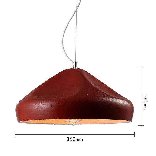 Suspension design triangle déformé en aluminium Art - vue 13 sur 14