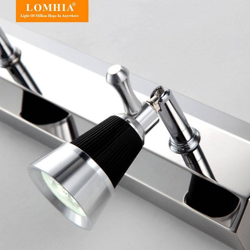 wall lamp chrome bathroom mirror (2 or 3 lamps)