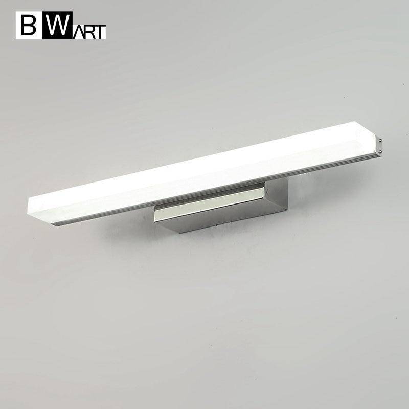 Applique LED pour miroir en aluminium