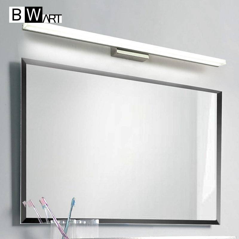 Applique LED pour miroir en aluminium