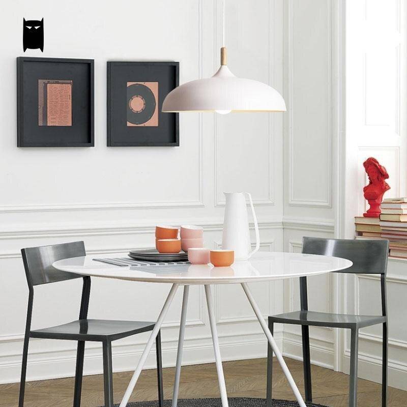 pendant light LED design with lampshade rounded metal Sun style