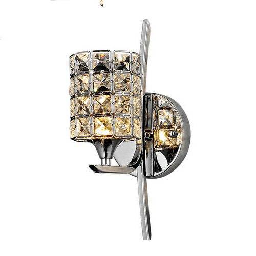 wall lamp chrome wall with crystal lamp