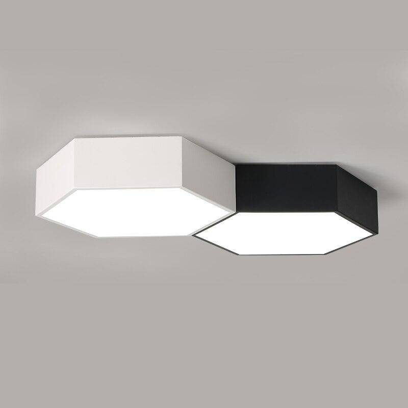 Plafonnier LED hexagonal de couleur Honeycomb - vue 6 sur 5