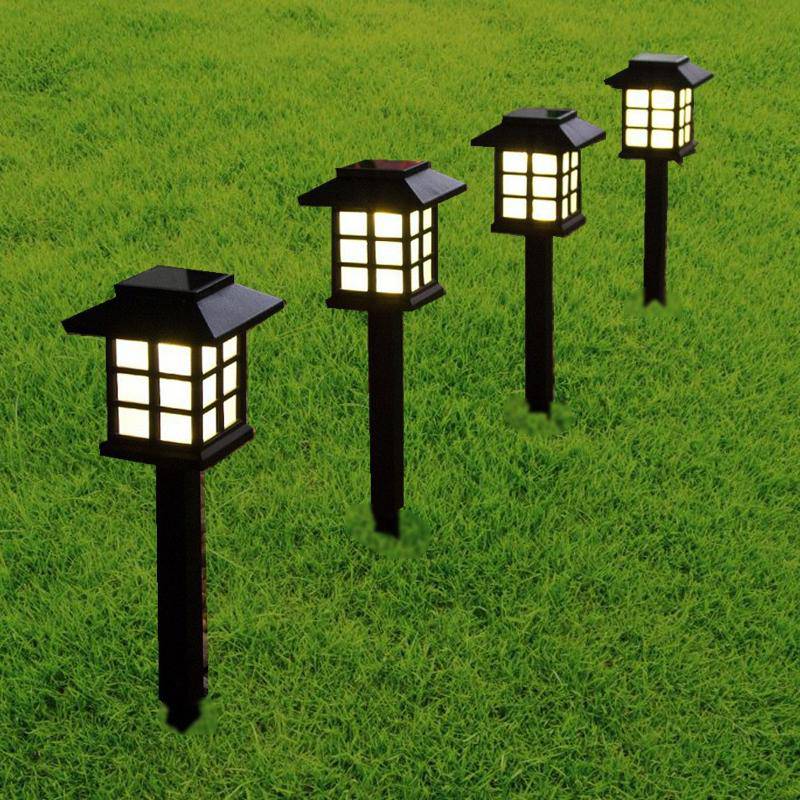 Floor lamp outdoor solar LED lantern Boruit (single or by 4)