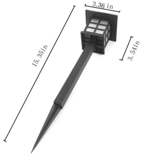 Floor lamp outdoor solar LED lantern Boruit (single or by 4)