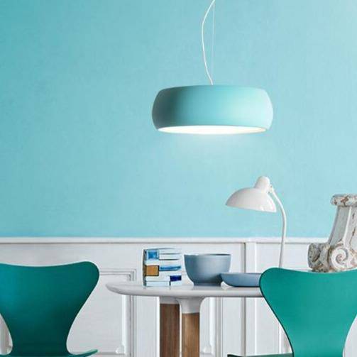 pendant light round brightly colored Creative