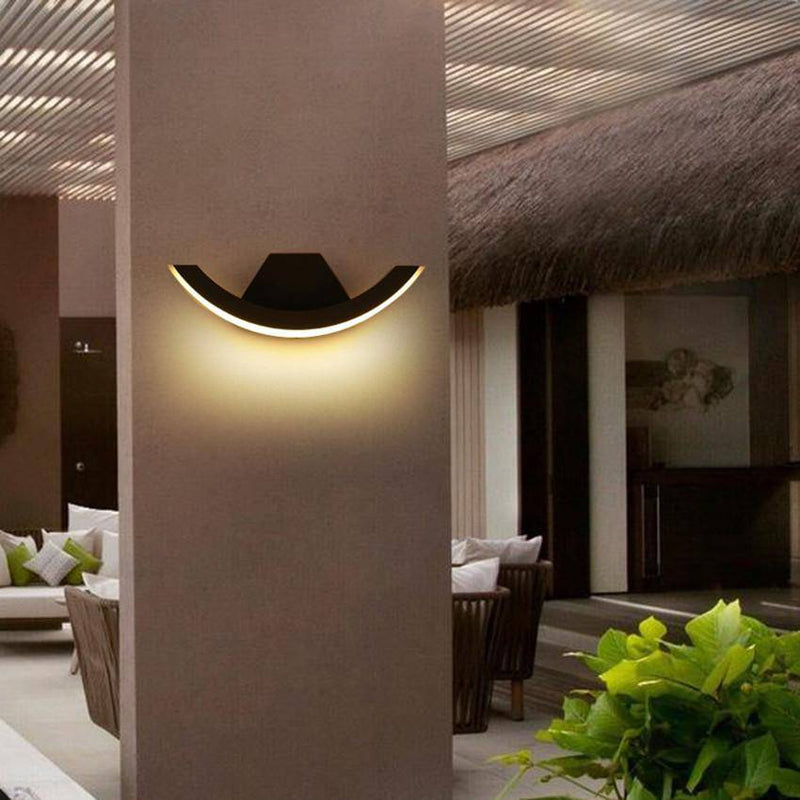 wall lamp outdoor rounded LED Garden