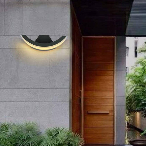 Applique extérieur arrondie à LED Garden