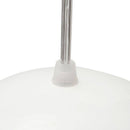 Suspension boule blanche et intérieur coloré Eggshell