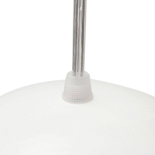 Suspension boule blanche et intérieur coloré Eggshell
