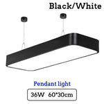 Plafonnier LED carré et bord arrondis Surface