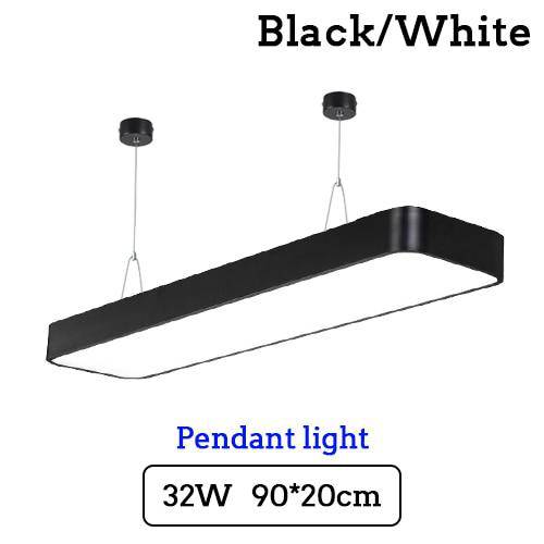 Square LED ceiling light with rounded edge Surface