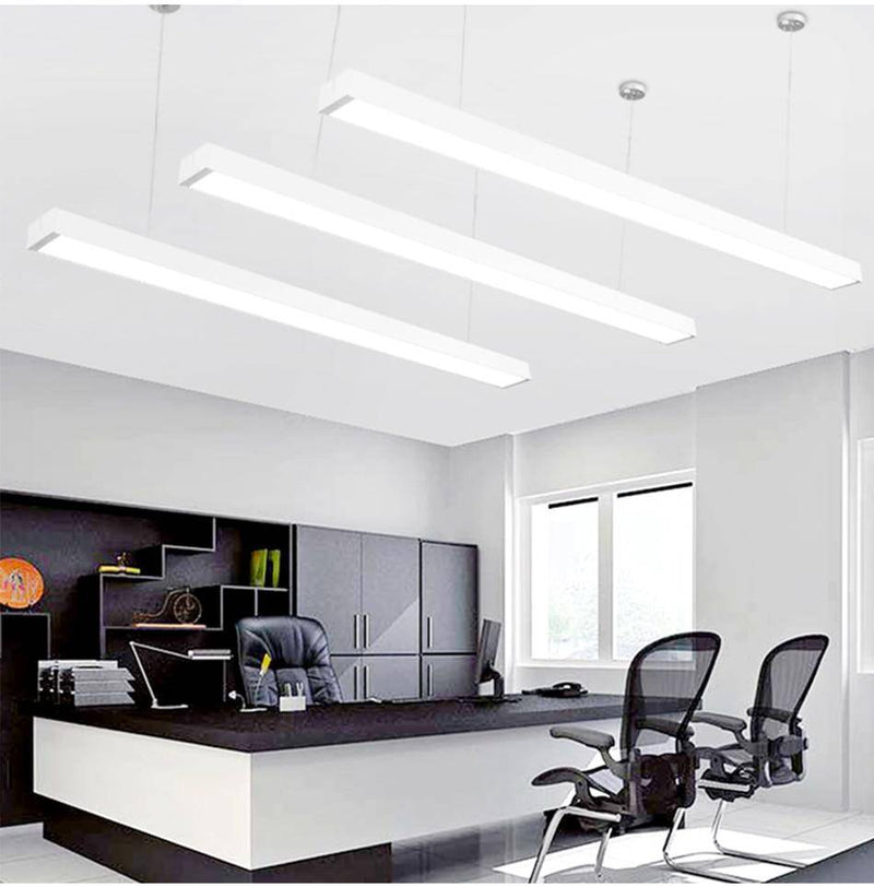 Square LED ceiling light with rounded edge Surface