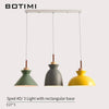 Suspension design moderne à LED de couleur Lamps