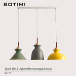 Suspension design moderne à LED de couleur Lamps