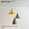 Suspension design moderne à LED de couleur Lamps