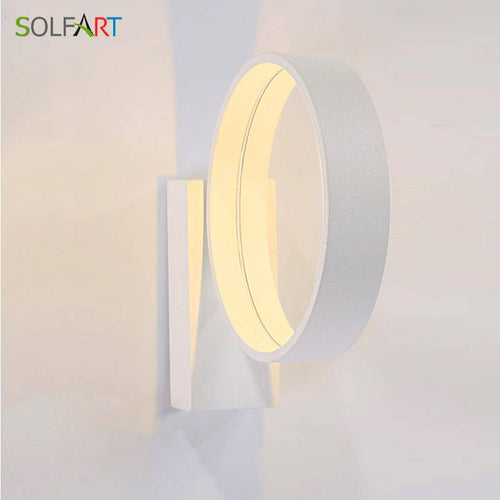 Applique design LED cercle blanc - vue 5 sur 5