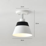 Applique LED à spot en métal de couleur ajustable
