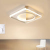 Plafonnier design LED cercle dans carré