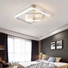 Plafonnier design LED cercle dans carré