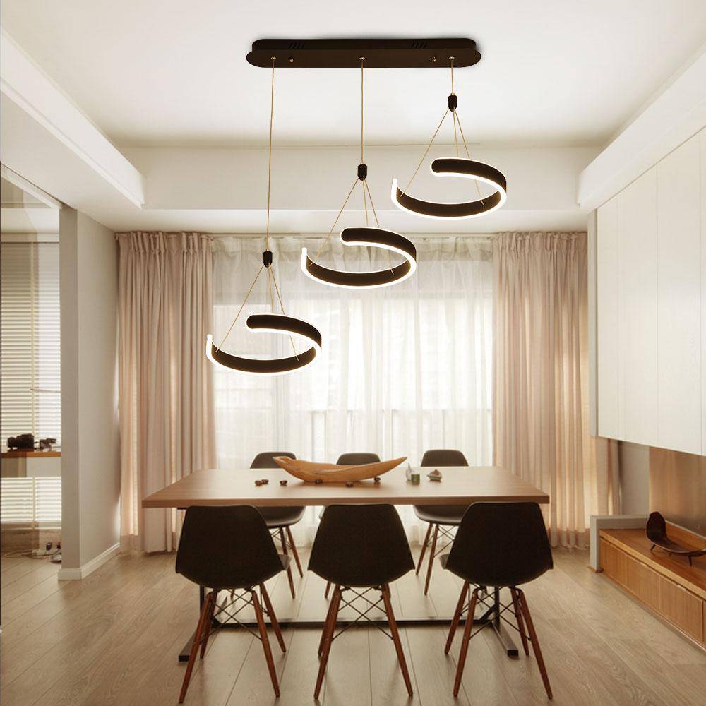 Suspension design LED cercle ouvert Hanging - vue 6 sur 7