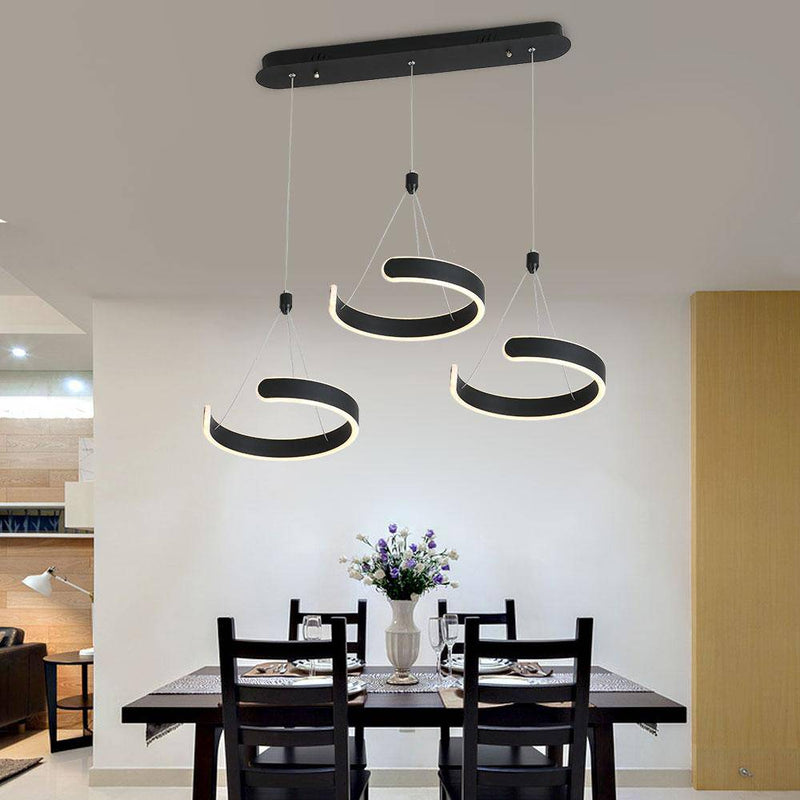 Design LED Pendant light Open Circle hanging