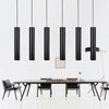 Suspension LED en tube cylindre