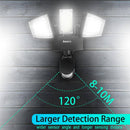 Projecteur extérieur solaire à 178 LEDs Arilux (noir ou blanc)