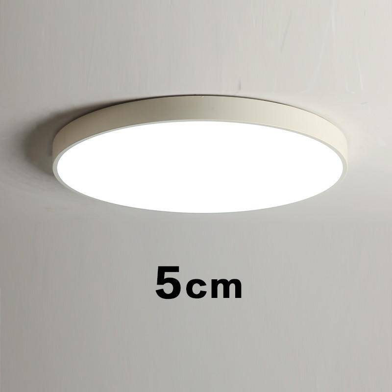 Plafonnier led design arrondi et plat (plusieurs tailles