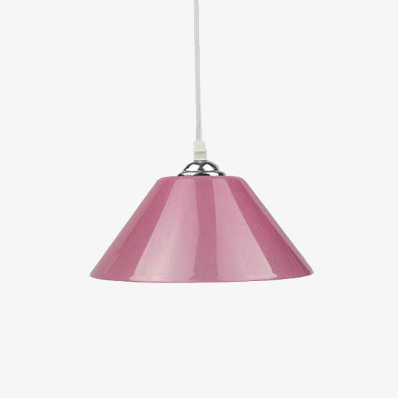 Suspension moderne en plastique de couleur