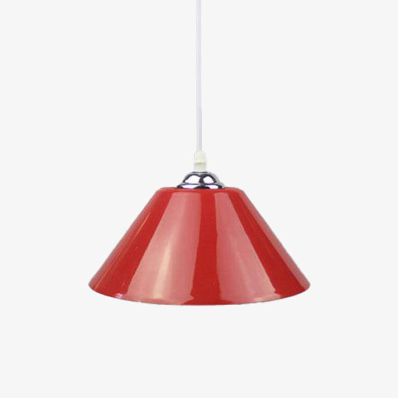 Suspension moderne en plastique de couleur