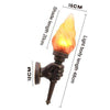 Applique extérieur LED torche dans une main