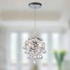 Suspension design moderne en cristal et boules