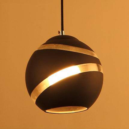 Suspension design LED à boules légèrement ouvertes Creative