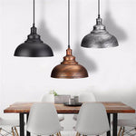 Suspension rustique en métal Loft