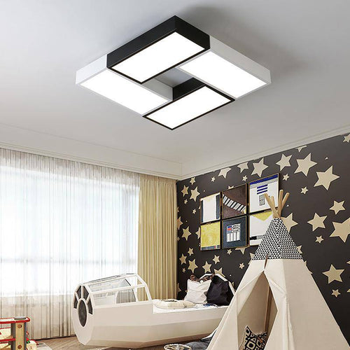 Plafonnier LED rectangulaire de couleur Dining - vue 3 sur 8