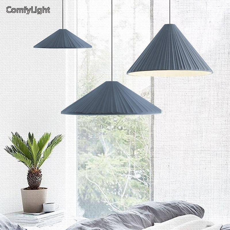 Suspensions design en cone de couleur Island - vue 4 sur 14