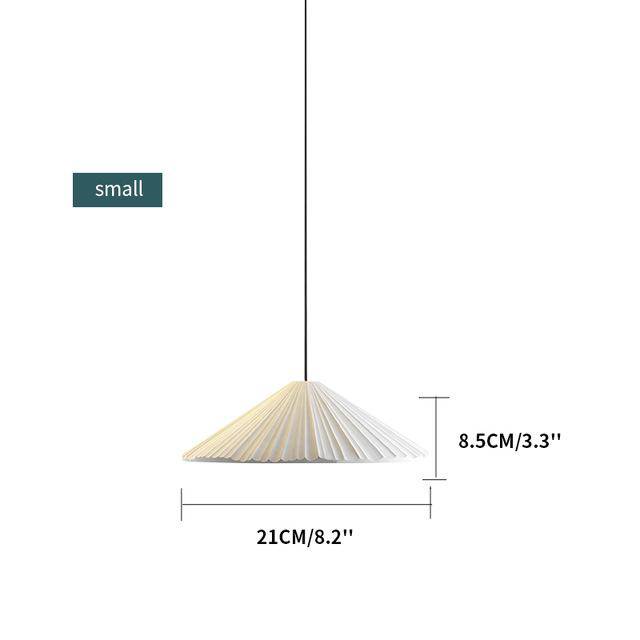 Suspensions design en cone de couleur Island