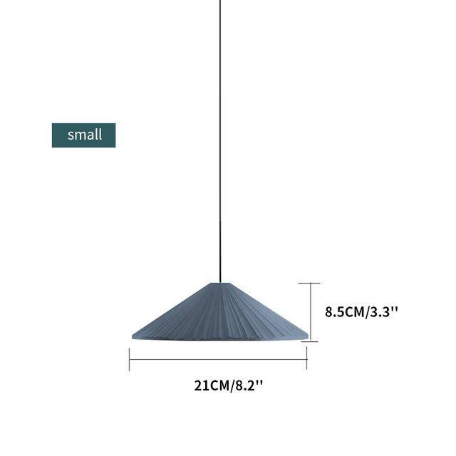 Suspensions design en cone de couleur Island - vue 6 sur 14