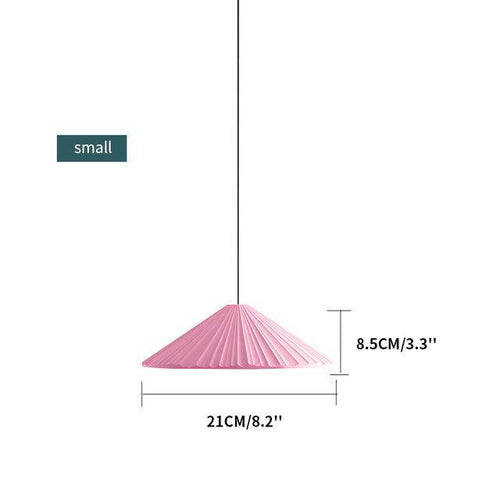 Suspensions design en cone de couleur Island