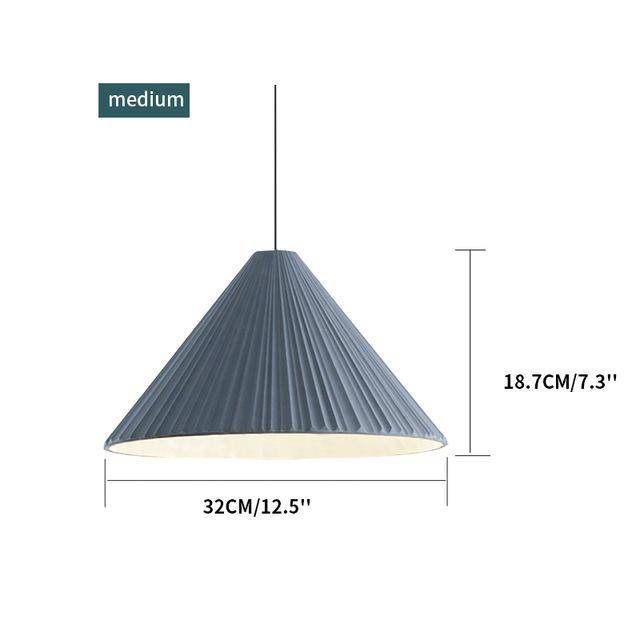 Suspensions design en cone de couleur Island - vue 9 sur 14