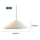 Suspensions design en cone de couleur Island