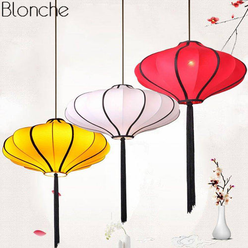 Chinese color LED pendant light Chinese