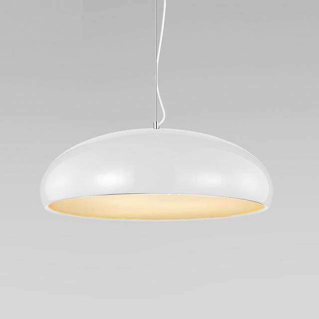 Suspension design moderne LED en aluminium bouel ovale