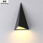 Applique murale design triangulaire à LED waterproof